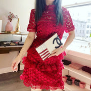 SELF-PORTRAIT lace dress